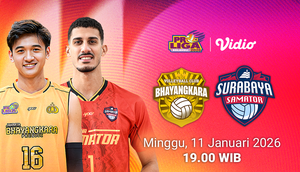 Nonton Live Streaming Proliga 2026 Pekan Ke-1: Bhayangkara Presisi vs Surabaya Samator, Tayang di Vidio