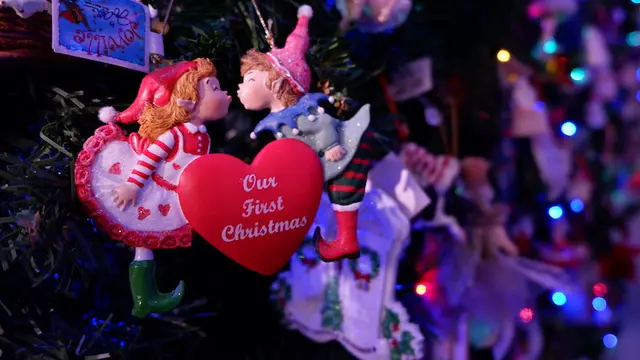 Gemerlap Hiasan Natal di Chrismas Market Belanda