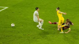 Belgia meraih kemenangan pertamanya di Euro 2024, usai membungkam Rumania 2-0 di Cologne Stadium, Minggu (23/6/2024). (AP Photo/Frank Augstein)