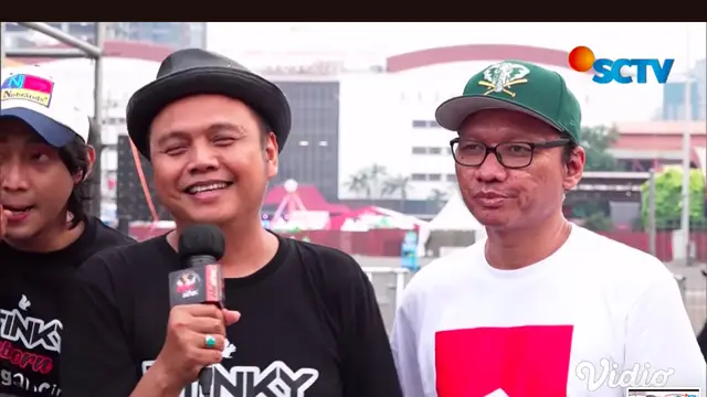 Respons Stinky dan Andre Taulany Usai Disomasi Pencipta Lagu Mungkinkah. (YouTube SCTV)