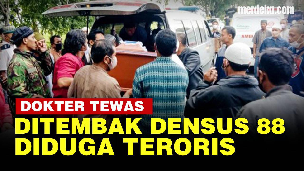 VIDEO: Nasib Tragis Dokter Sunardi, Diduga Teroris Tewas Ditembak Densus 88