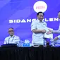 Ketua Umum PP PBVSI Imam Sudjarwo dalamRapat Kerja Nasional (Rakernas) PBVSI di Padepokan Voli Jenderal Polisi Kunarto, Sentul, Bogor, Senin, 22 Januari 2024. (foto: PBVSI)