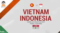 Jadwal Piala AFF U-16, Vietnam vs Indonesia. (Bola.com/Dody Iryawan)