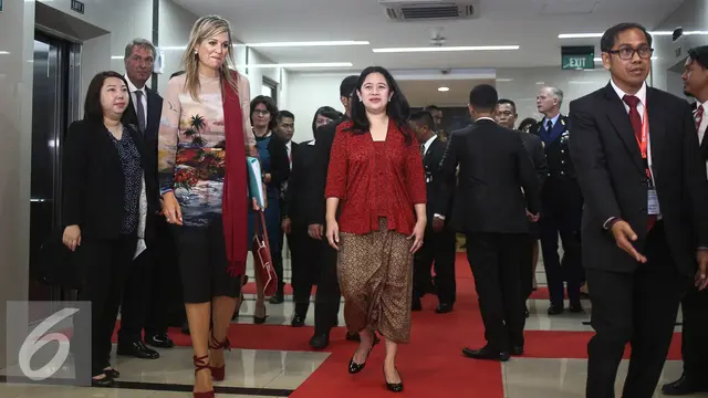 Puan Maharani Terima Kunjungan Ratu Maxima Belanda