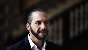 Presiden El Salvador Nayib Bukele. (AP)