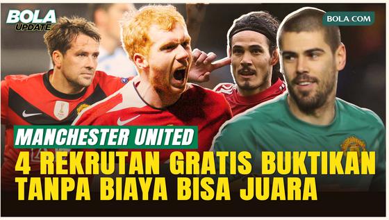 4 Rekrutan Gratis Manchester United, Adakah yang Benar-benar Sukses?