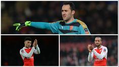 Berjarak 13 poin dari pimpinan klasemen, Leicester, membuat peluang Arsenal untuk menjadi juara Liga Premier Inggris musim ini semakin menipis. Kegagalan itu diprediksi juga akan diikuti oleh perginya enam bintang mereka pada akhir musim. (AFP)