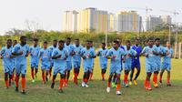 Timnas Fiji berlatih di Jakarta menjelang laga persahabatan resmi FIFA melawan Timnas Indonesia. (Bola.com/Dok. Fiji FA)
