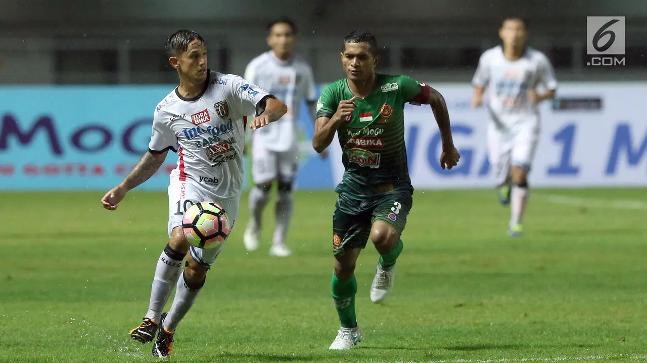 Irfan Bachdim Dua Gol, Bali United Bungkam PS TNI