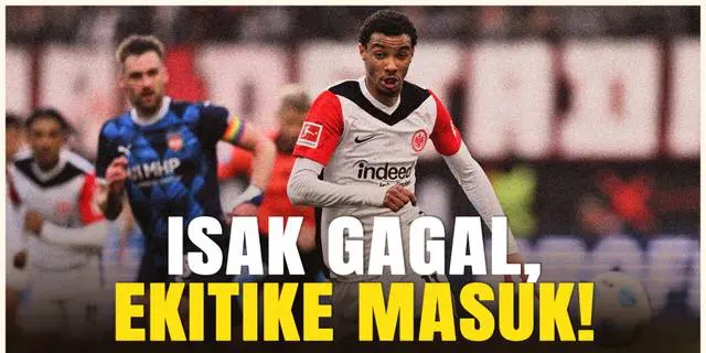 VIDEO: Liverpool Fokus Datangkan Hugo Ekitike dari Frankfurt, Setelah Gagal Dapatkan Isak