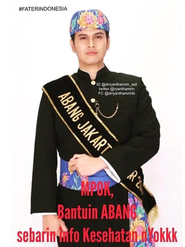 Dalam dunia entertainment, Ryan mengawali kariernya dari dunia modeling. Beberapa kali, ia terpilih menjadi cover boy majalah remaja. Dan tahun 2003, terpilih sebagai Abang Jakarta. (dok. Instagram)