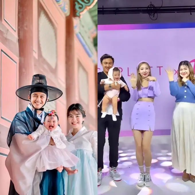 7 Gaya Felicya Angelista Liburan di Korea Selatan, Pakai Hanbok hingga Jadi Cewek Kue Saat Menari Bareng Nayeon TWICE