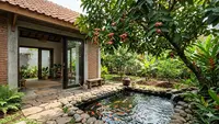 9 Desain Rumah Sejuk dengan Kebun Buah Mini di Halaman, Adem Alami