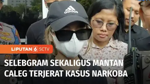 VIDEO: Polisi Amankan Selebgram Sekaligus Caleg Gagal yang Positif Pakai Ekstasi