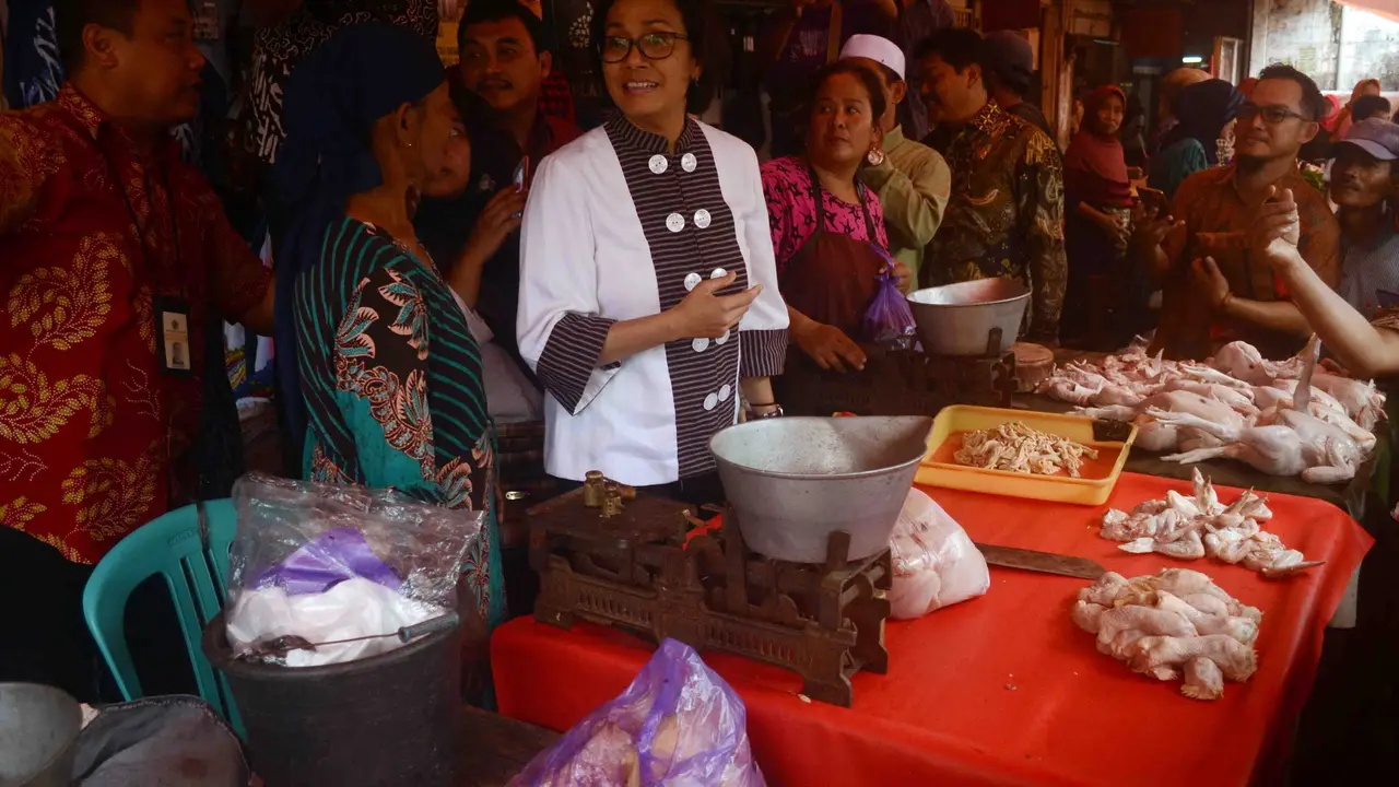 Pesan Menkeu Sri Mulyani ke Pemkot Malang Soal Pasar Besar
