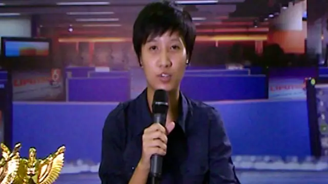 Jerica Estefani Pengunjung dan Peserta Presenter di Indonesia Broadcaster Expo 2013