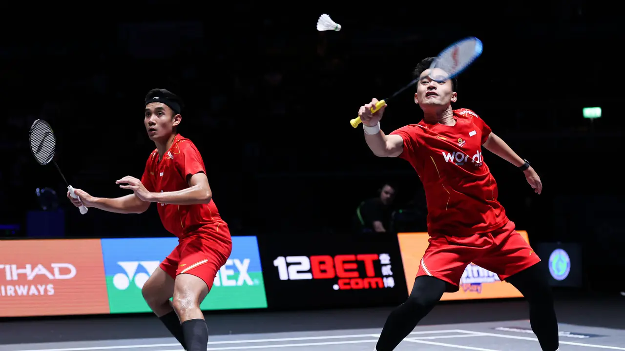 Leo Rolly Carnando/Bagas Maulana - All England 2025 - Bulu Tangkis