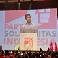 Ketua Umum Partai Solidaritas Indonesia (Ketum PSI) Kaesang Pangarep. (Liputan6.com/ Nanda Perdana Putra)