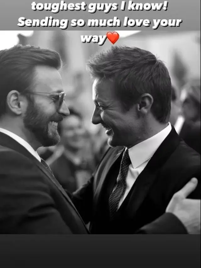 Chris Evans dan Jeremy Renner