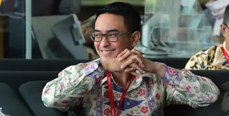 Zumi Zola, artis tampan yang kini menjabat sebagai Gubernur Jambi mendatangi gedung Komisi Pemberantasan Korupsi (KPK) di kawasan Kuningan, Jakarta Selatan, Kamis (15/2/2018). (Deki Prayoga/Bintang.com)