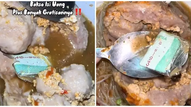 6 Potret Bakso Hadiah Uang Ini Bikin Kaget, Langsung Dapat Cashback