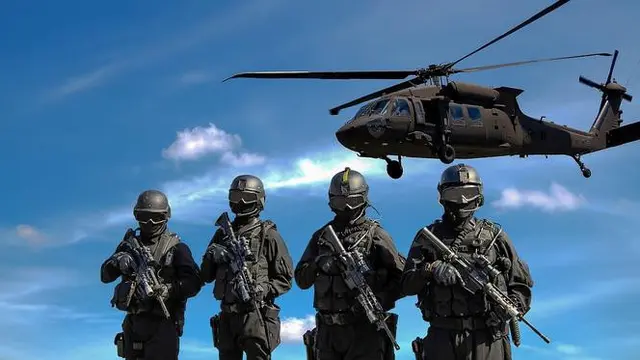 ilustrasi militer.