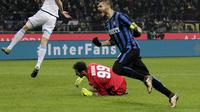 Mauro Icardi di Inter Milan vs Lazio (Reuters)