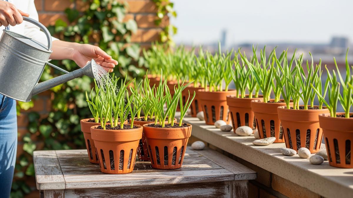 Cara Tanam Bawang Putih dalam Pot Kecil Anti Busuk Akar, Panen Melimpah dan Sehat