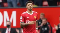 Jadon Sancho - Rekrutan anyar Manchester United ini merupakan pemain dengan harga fantastis. Diboyong Setan Merah dengan banderol mencapai 76,5 juta pounds dari Borussia Dortmund, Sancho juga mendapat gaji 350 ribu puonds per pekan. (Foto: AFP/Adrian Dennis)