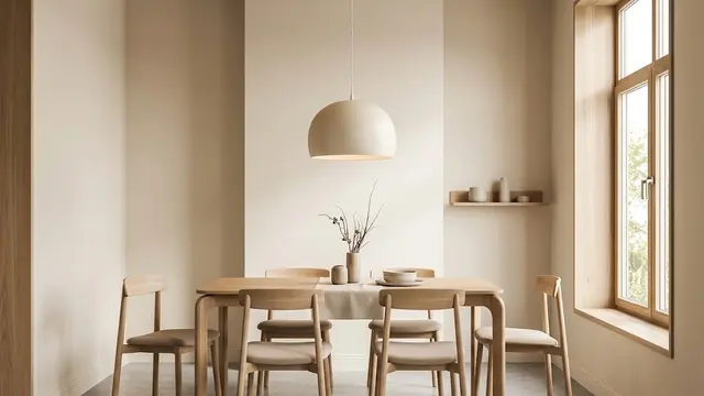 Lampu Gantung Minimalis Modern dengan Bentuk Sederhana