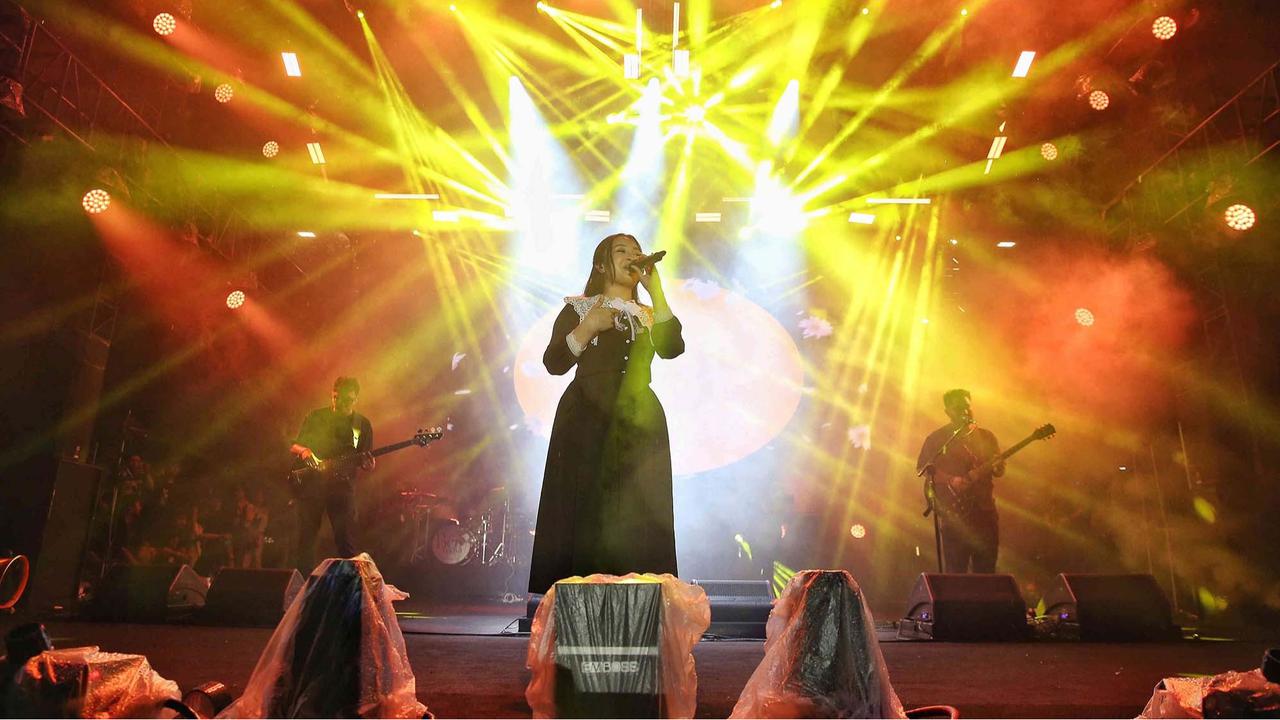 FOTO:  Bernadya Meriahkan  KapanLagi Buka Bareng BRI Festival 2025