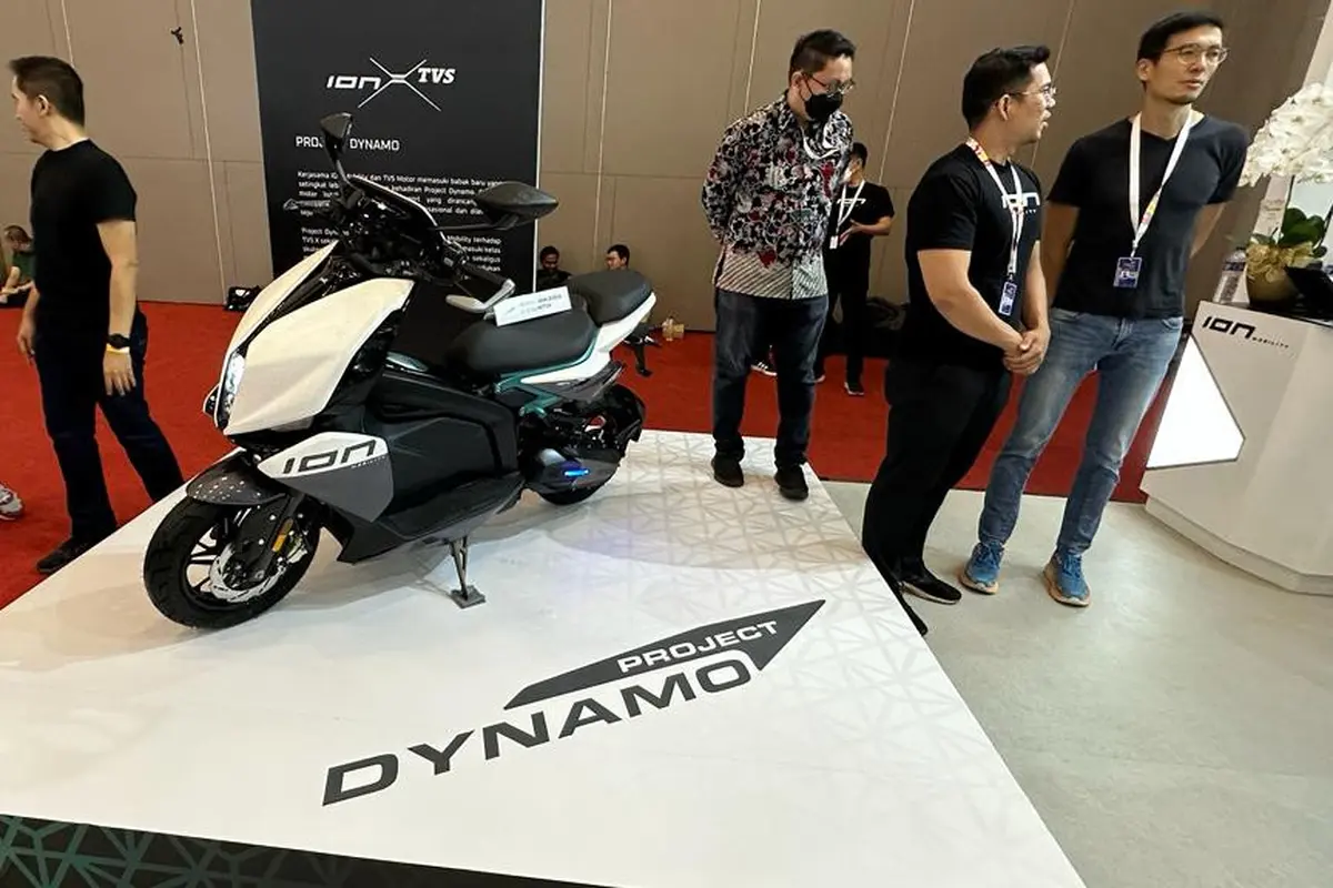 Project Dynamo, Motor Listrik Hasil Kerjasama ION Mobility dengan TVS