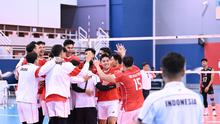 Timnas voli putra Indonesia mengalahkan Thailand&nbsp;3-2 (22-25, 22-25, 25-19, 25-13, 15-8) pada laga pertama&nbsp;Grup A AVC Nations Cup 2025 di Isa Bin Rashid Hall, Manama, Bahrain, Rabu (18/6).&nbsp;(foto: Asian Volley Ball)