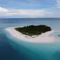 Pulau Kaniungan Kecil adalah salah satu pulau di Kabupaten Berau. (Foto: Abdul Jalil)
