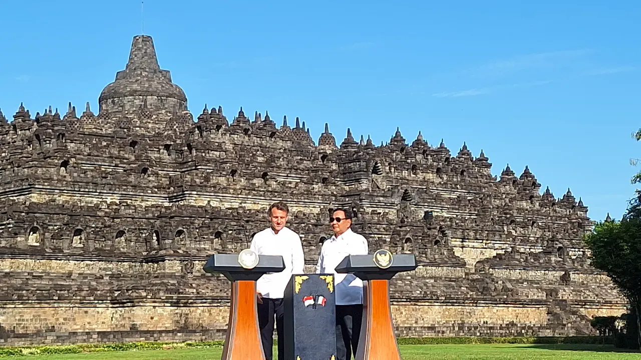 Prabowo dan Macron