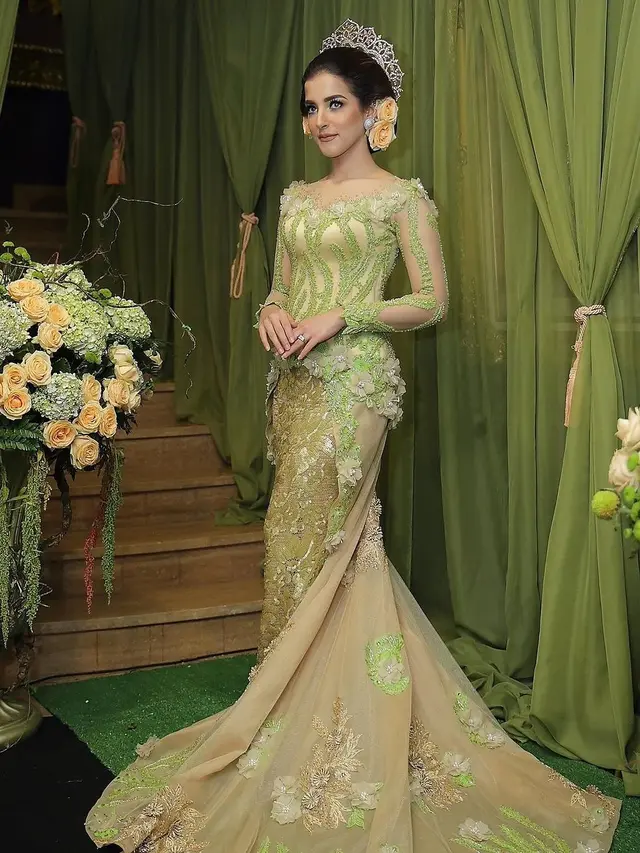 Potret Tasya Farasya saat momen pesta pernikahan 6 tahun yang lalu (Sumber: Instagram/@tasyafarasya)