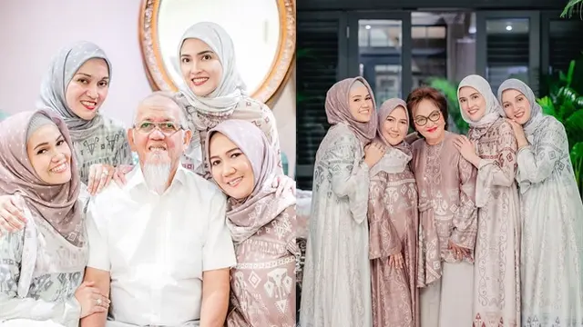 Cantiknya Shandy Aulia dalam balutan hijab dan gamis