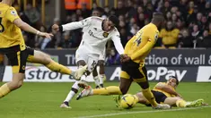 Manchester United meneruskan tren positifnya setelah sukses menaklukkan Wolverhampton di Liga Inggris 2022/2023. (AP Photo/Rui Vieira)