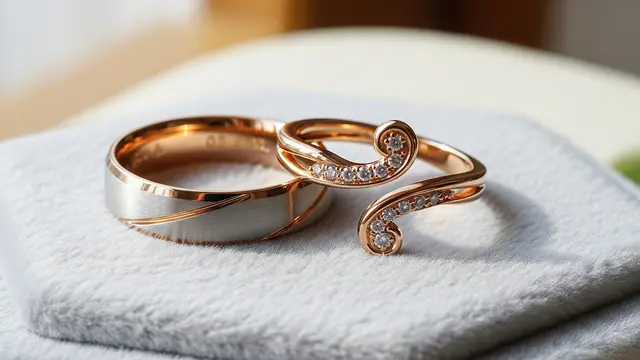 Model Cincin Nikah Korea untuk Pasangan Muda