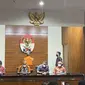 Hakim Agung Sudrajad Dimyati (SD) resmi berstatus tersangka kasus suap dan ditahan oleh penyidik Komisi Pemberantasan Korupsi (KPK) selama 20 hari ke depan. (Radityo Priyasmoro)