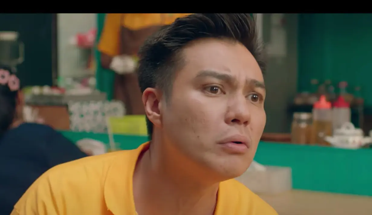 Jamal yang dimainkan Baim Wong di film Agen Dunia. (Foto: Dok. Falcon Pictures)