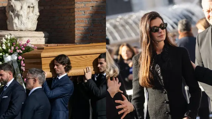 Pemakaman Valentino Garavani Dihadiri Selebriti dan Penggiat Fashion, Anne Hathaway hingga Anna Wintour Tampil Serba Hitam