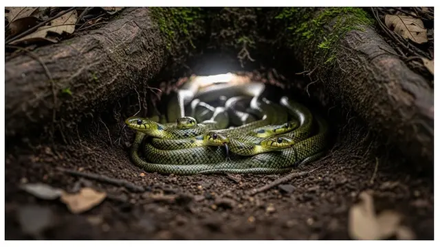 7 Fakta Mengejutkan Sarang Ular, Jadi Rumah Bagi Ribuan Reptil Bersatu