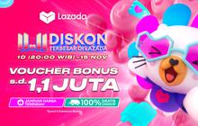 Ini Detail Promo yang Bisa Dinikmati di Promo 11.11 Diskon Terbesar Lazada