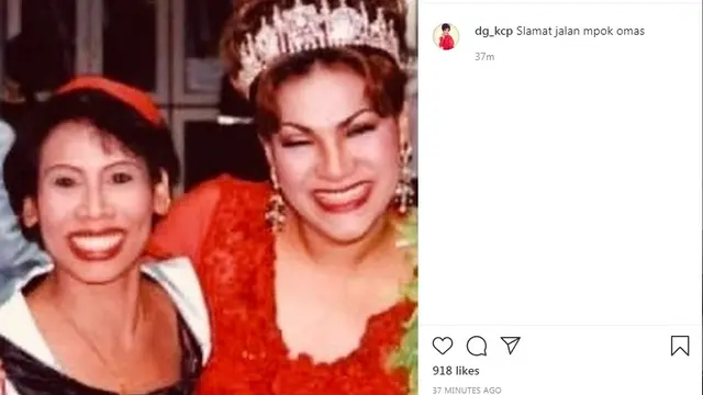 Dorce Gamalama - Omas (Foto: Instagram/@dg_kcp)