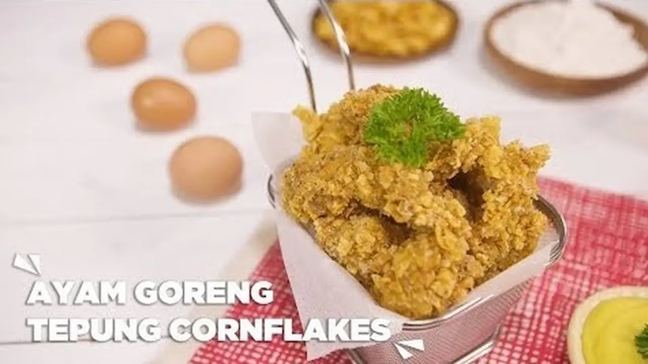 Ayam Goreng Tepung Corn Flakes - Kokiku TV