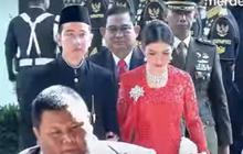 Penampilan Cantik Selvi Berkebaya & Gincu Merah Jelang Pelantikan Sang Suami Gibran Curi Perhatian