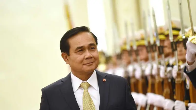 Prayut Chan-o-Cha, perdana menteri Thailand yang kembali terpilih secara sipil sejak kudeta 2014 (AFp Photo)