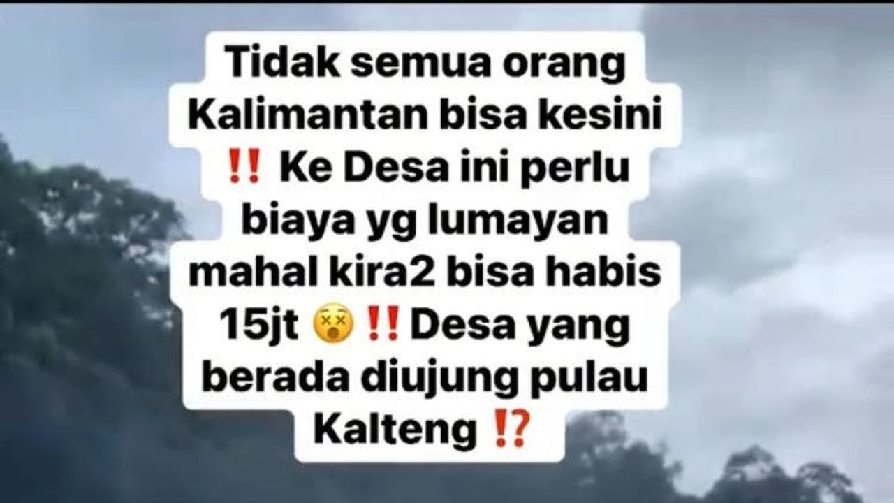 Volume air terjun yang turun pun tampak sangat deras dan warnanya tampak kecokelatan.