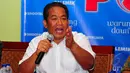Kepala BNN Komjen Anang Iskandar saat menjadi pembicara dalam diskusi bertema "Darurat Narkoba", di Cikini, Jakarta, Sabtu (16/5/2015). BNN mengklaim Indonesia sudah mengalami darurat narkoba. (Liputan6.com/Yoppy Renato)